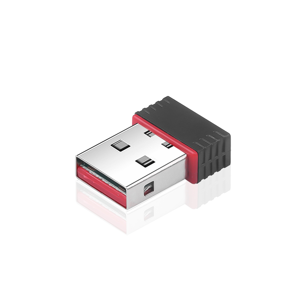 150Mbps USB WiFi Adapter 2.4G Wireless Network Card Mini Signal Receiver USB Dongle Plug and Play for Desktop Laptop PC Windows
