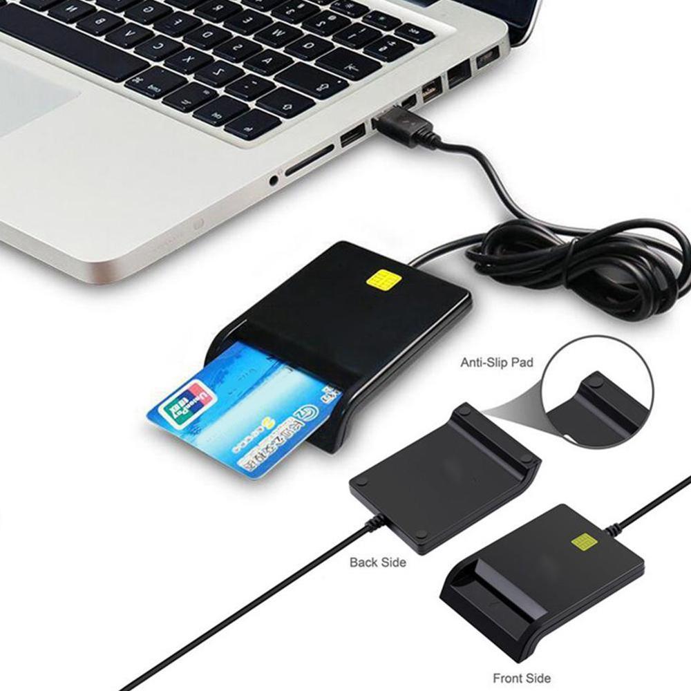 USB Smart Card Reader For Bank Card IC/ID EMV card B7K4 / CE/XP/Vista Me / 4.0 NT forWindows 2000 / / Reader 7/8 98 D1X6