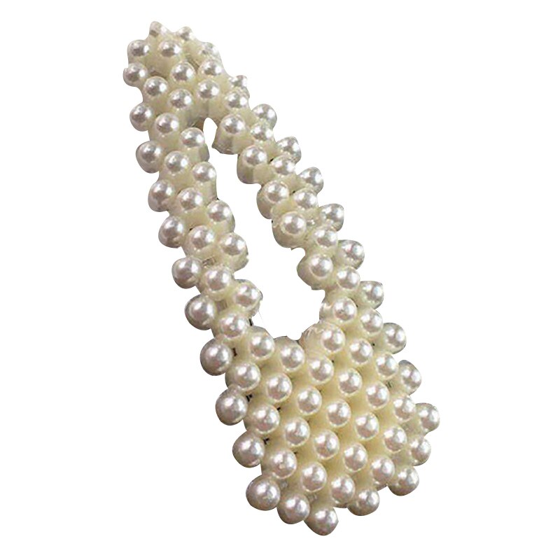 Enfants bébé filles mignon épingles à cheveux Clips mignon perle épingle à cheveux en métal Barrette enfants épingle à cheveux princesse cheveux accessoires: SZ1576A13