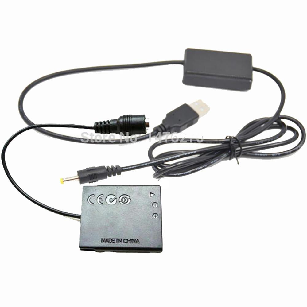 Power Bank Usb Drive Kabel 4.2V + Dr-90 Dc Coupler NB-11L NB11L Dummy Batterij Voor Canon IXUS125HS 240HS A2400 A3400 A4000 Camera 'S