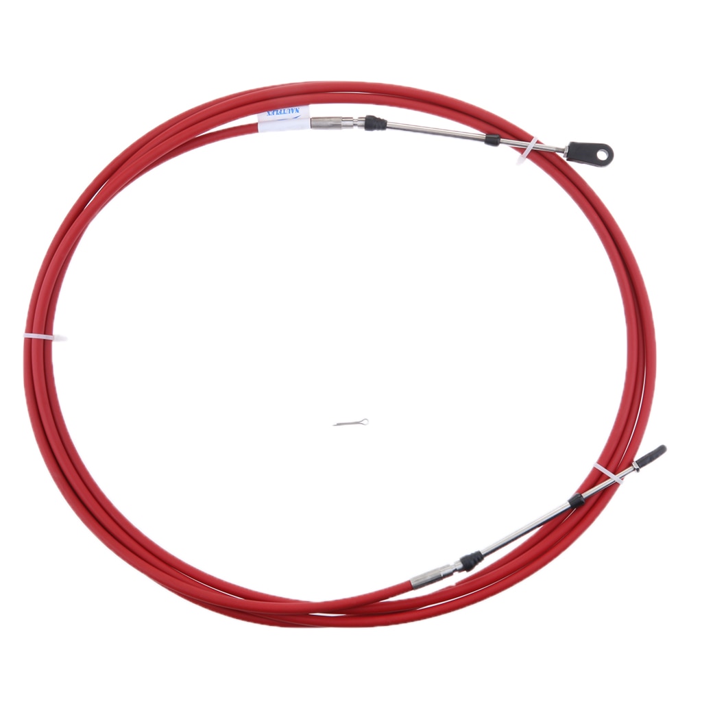 2 uds. Cable de acelerador de cambio Universal para palanca de Control de barco fuera de borda Yamaha-8 pies