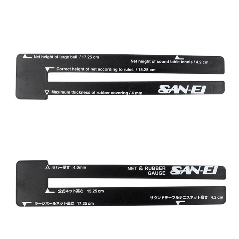 HUIESON Table Tennis Umpire Standard Net Measuring Ruler Plastic Standard Measurer Ping Pong Game Accessories