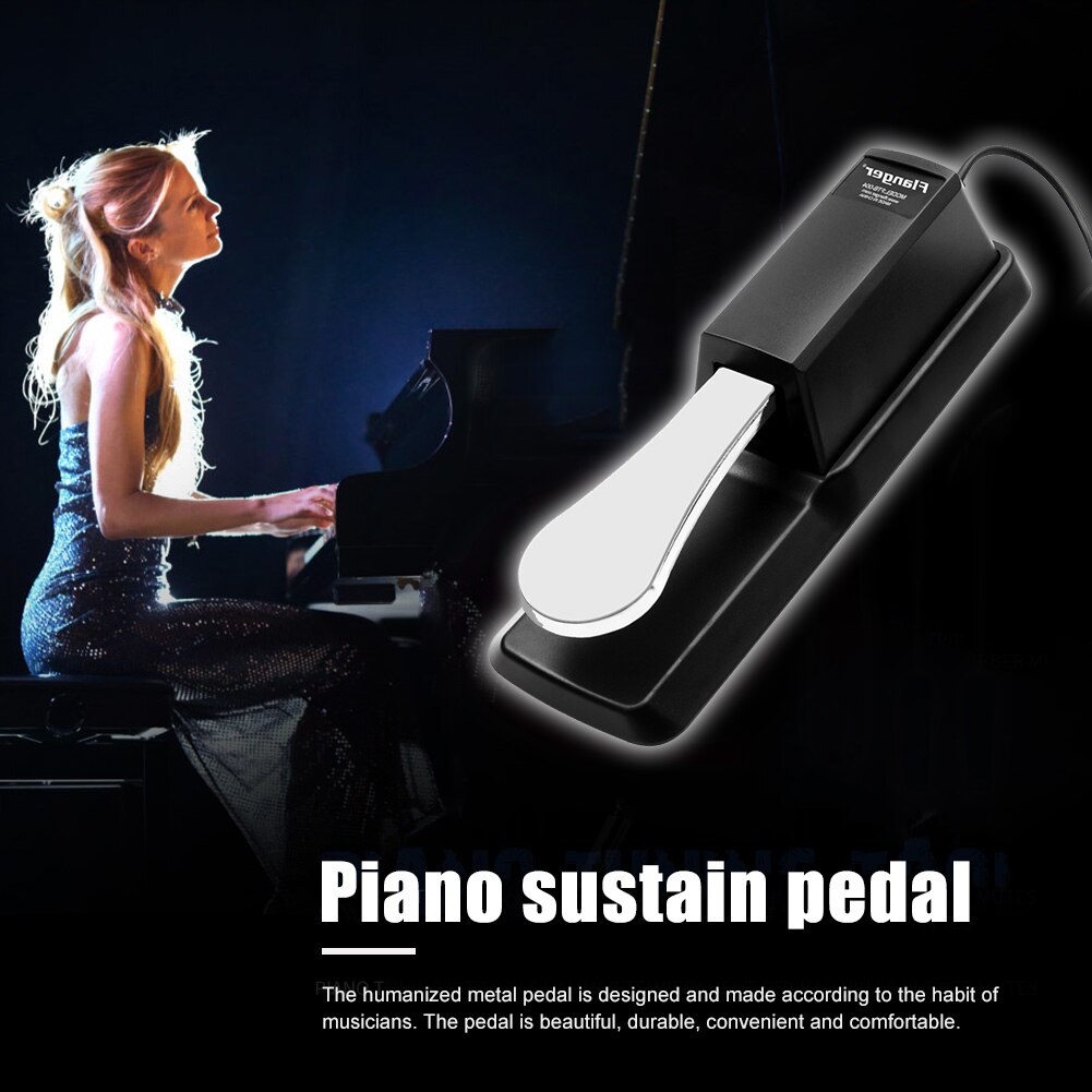FTB-004 Piano Keyboard Sustain Damper Pedal Electric Piano Organ Synthesizer Pedal