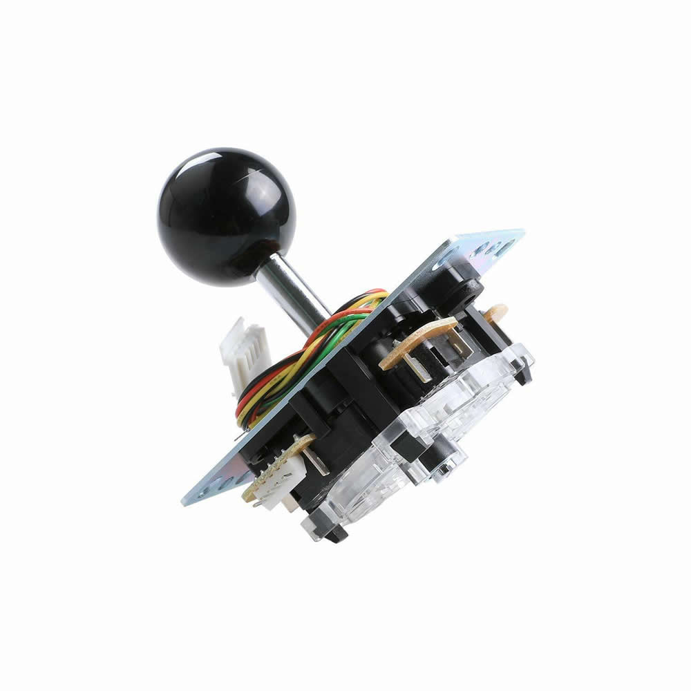 Sanwa JLF-TP-8YT-Joystick Arcade Original, 4 y 8 vías, ajustable, multicolor