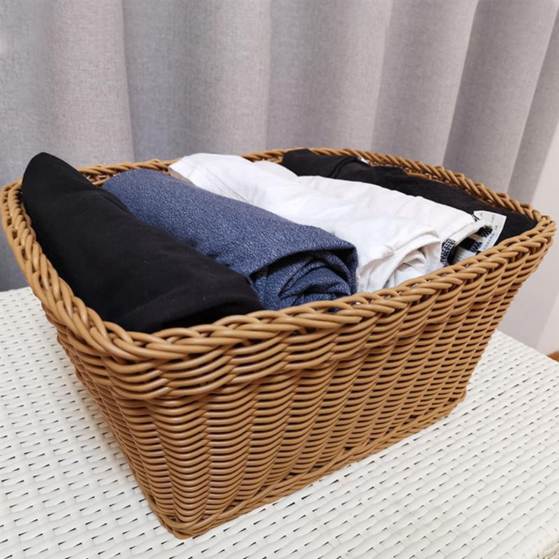Wicker Woven Laundry Hamper Dirty Clothes Storage Basket Clothes Hamper Laundry Hamper Dirty Clothes Basket