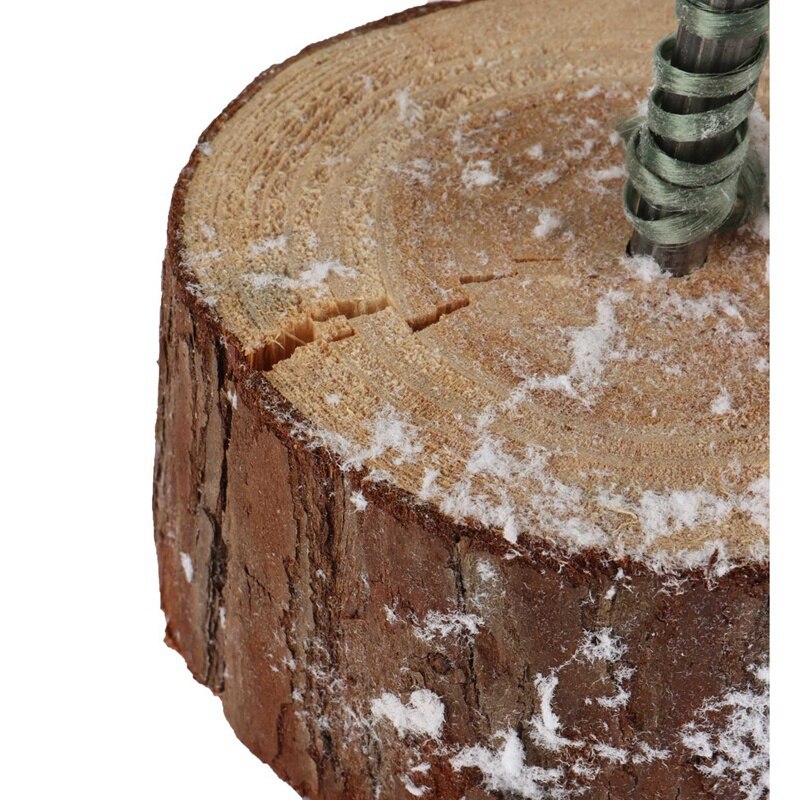 45Cm Flocked Christmas Tree White Densified Snow Spray Simulation Christmas Tree Scene Decoration