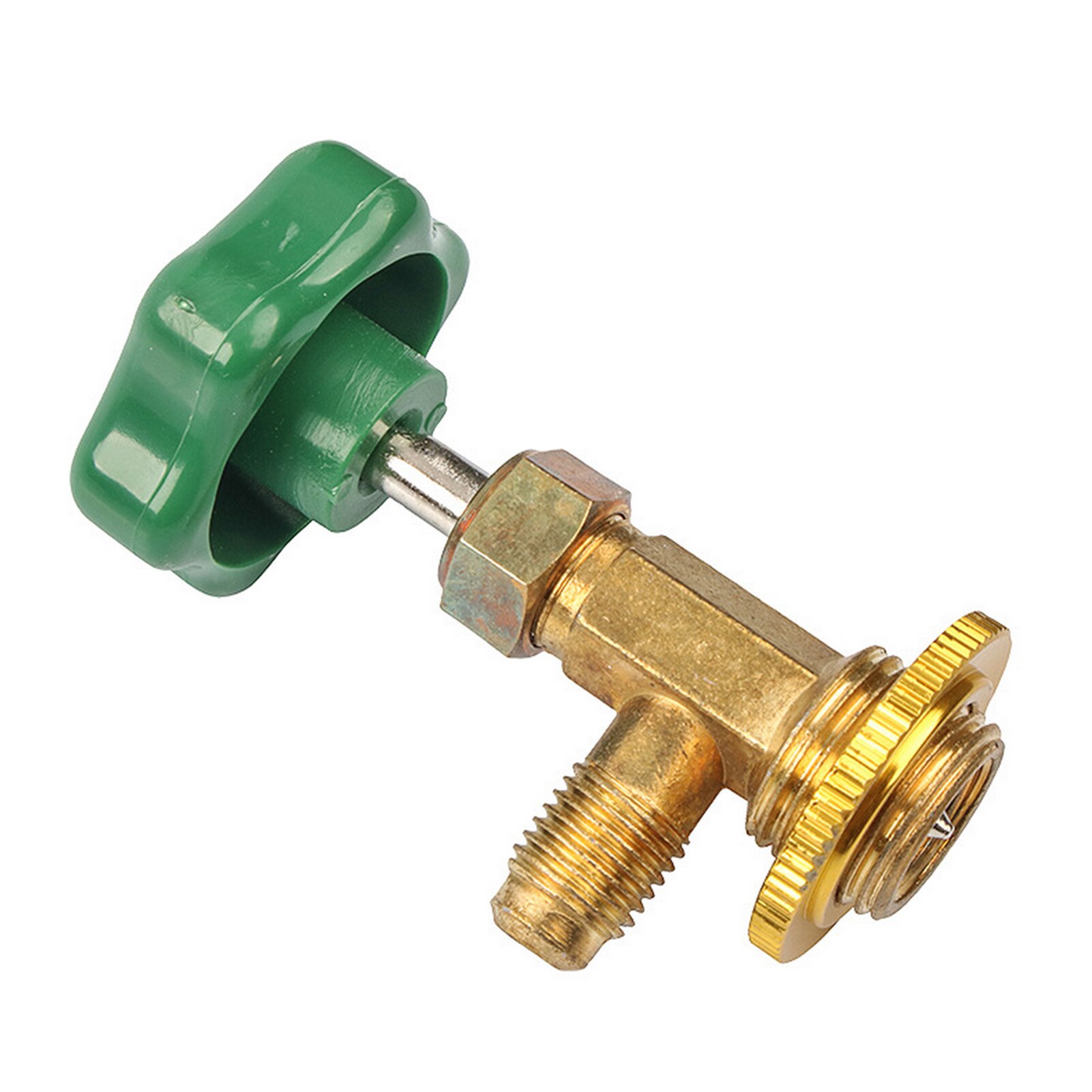 Piercing Valve AC Charge Valve Air Conditioner Refrigerator Open Valve for R12/ R22/ R410/ R600a/R134A 11mm Outer Diameter