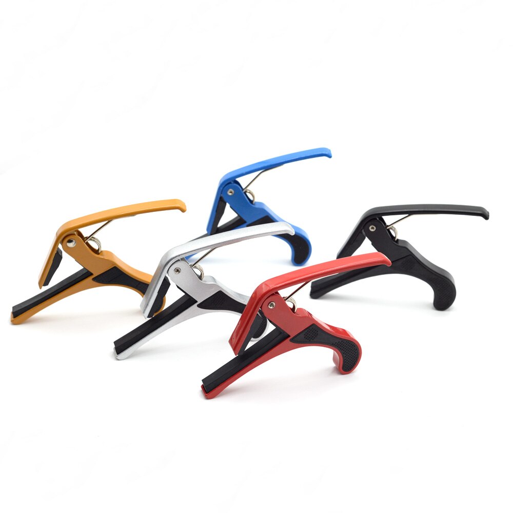 Universal Guitar Capo Aluminum Alloy Metal Folk Change Clamp Key Acoustic Classic Guitar Ukulele Accessories Trigger Capo