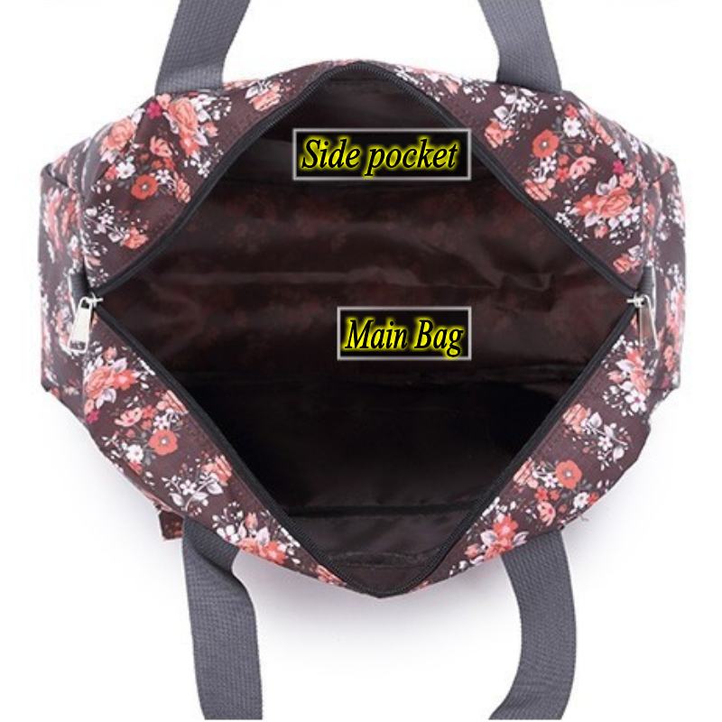 2019 moda damska podróżna torba podróżna o dużej pojemności torba podróżna bagaż podręczny ubrania organizator glamour Girl torba-worek