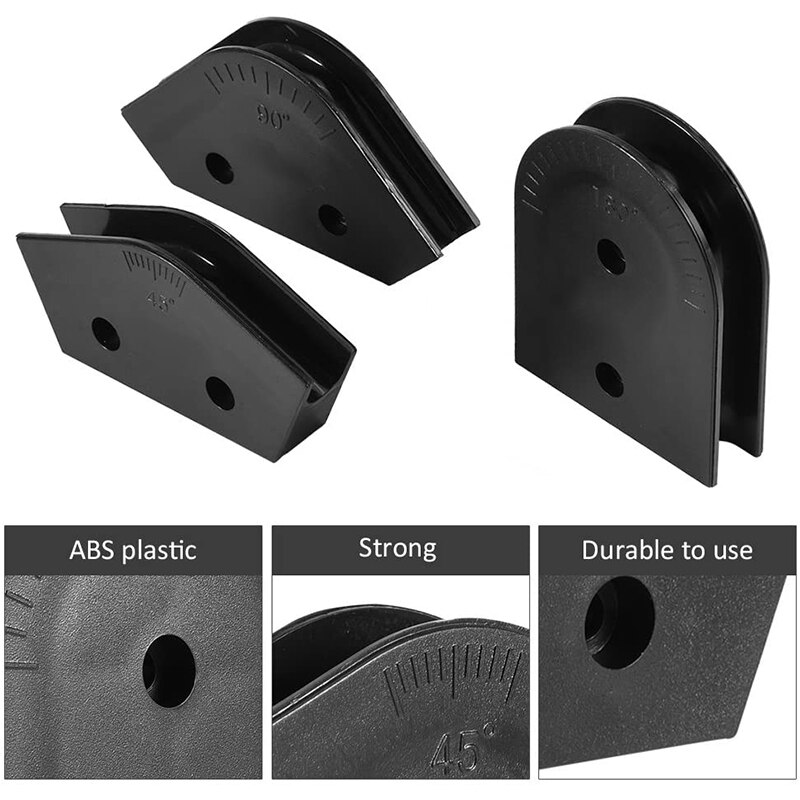 Outil de Tube de courbure de tuyau dur acrylique de 3 pièces pour les Kits de système de refroidissement liquide d'eau d'ordinateur de Tube de 14mm