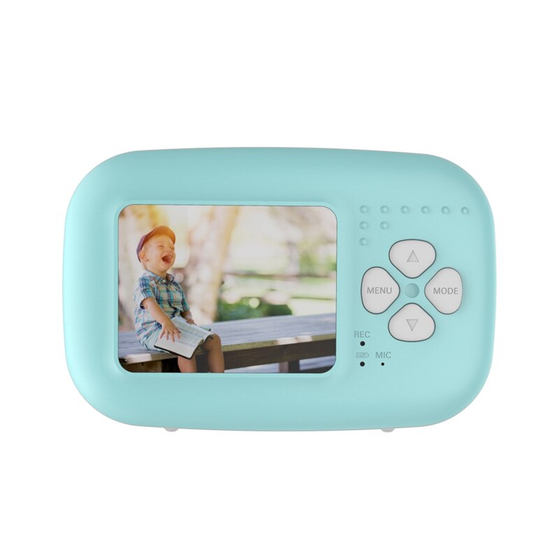 F700 Cartoon Shockproof HD Charging Once Iing Black and White Camera Child Camera Instant Camera: Default Title