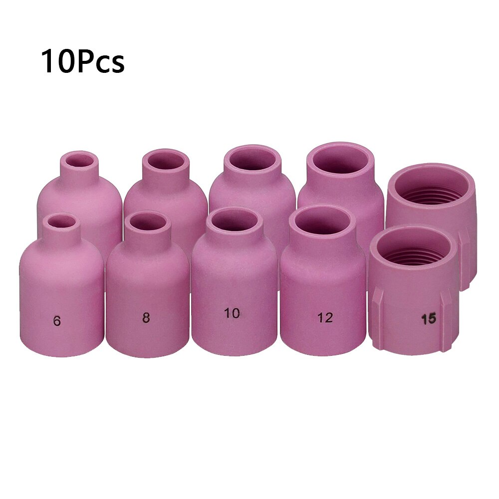 10Pcs TIG Welding Large Gas Lens Ceramic Cup 57N75... – Vicedeal