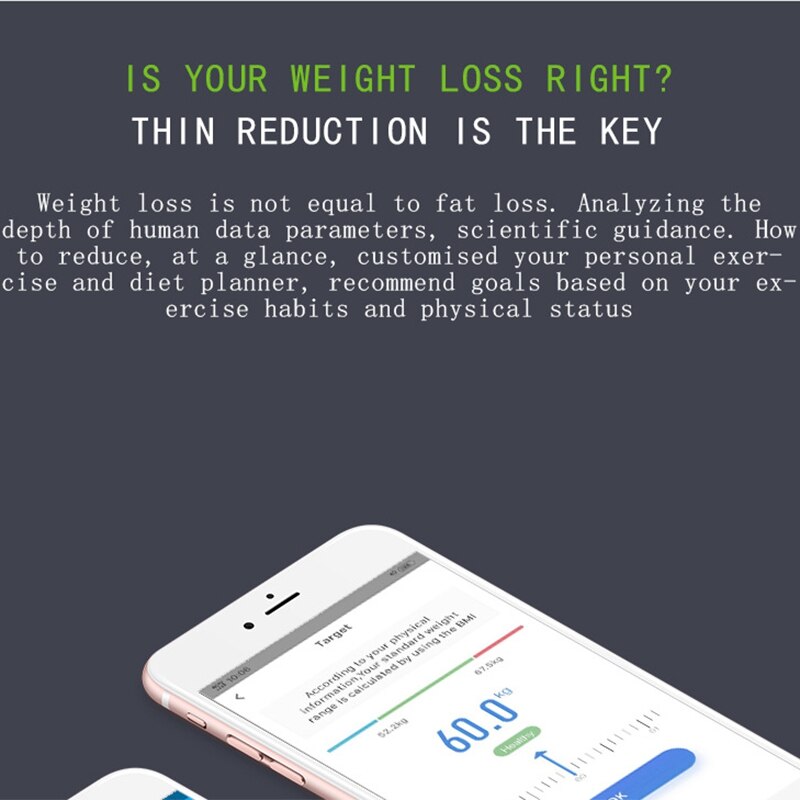 Bluetooth Scales Body Weight Bathroom Scale Smart Backlit Display Scale Body Weight Water Muscle Mass BMI