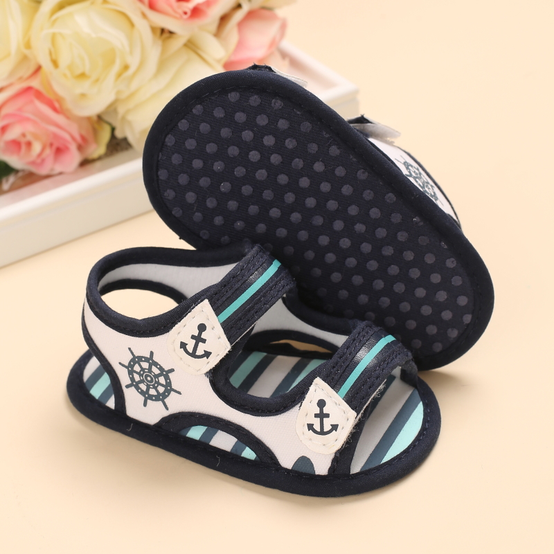 Scarpe estive per bambini maschili 0-18 mesi sandali per il tempo libero per bambini maschili suola morbida scarpe antiscivolo per bambini