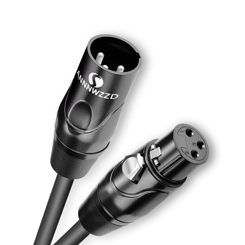 XLR Kabel Mikrofon Audio- Klang Kabel XLR Männlich zu Weiblich Kabel XLR Verlängerung Mikrofon Kabel für Audio- Rührgerät Verstärker XLR schnur: 2m