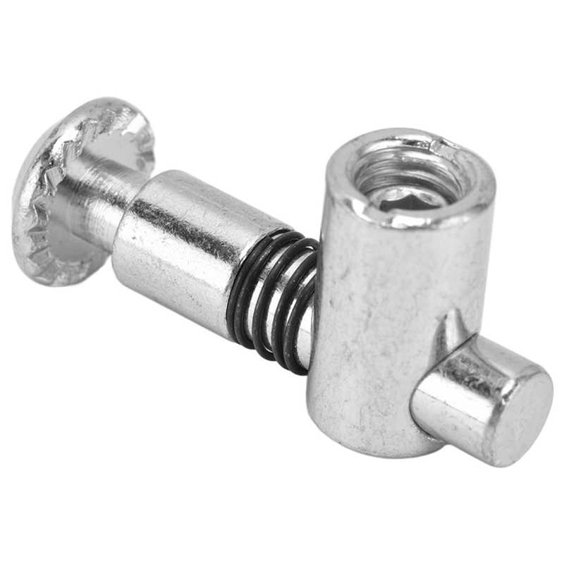 Slot Connectors Fixed M4 EU Standard 4040 Profile Connector Inner Connection Carbon Steel Galvanized for Aluminium Profiles