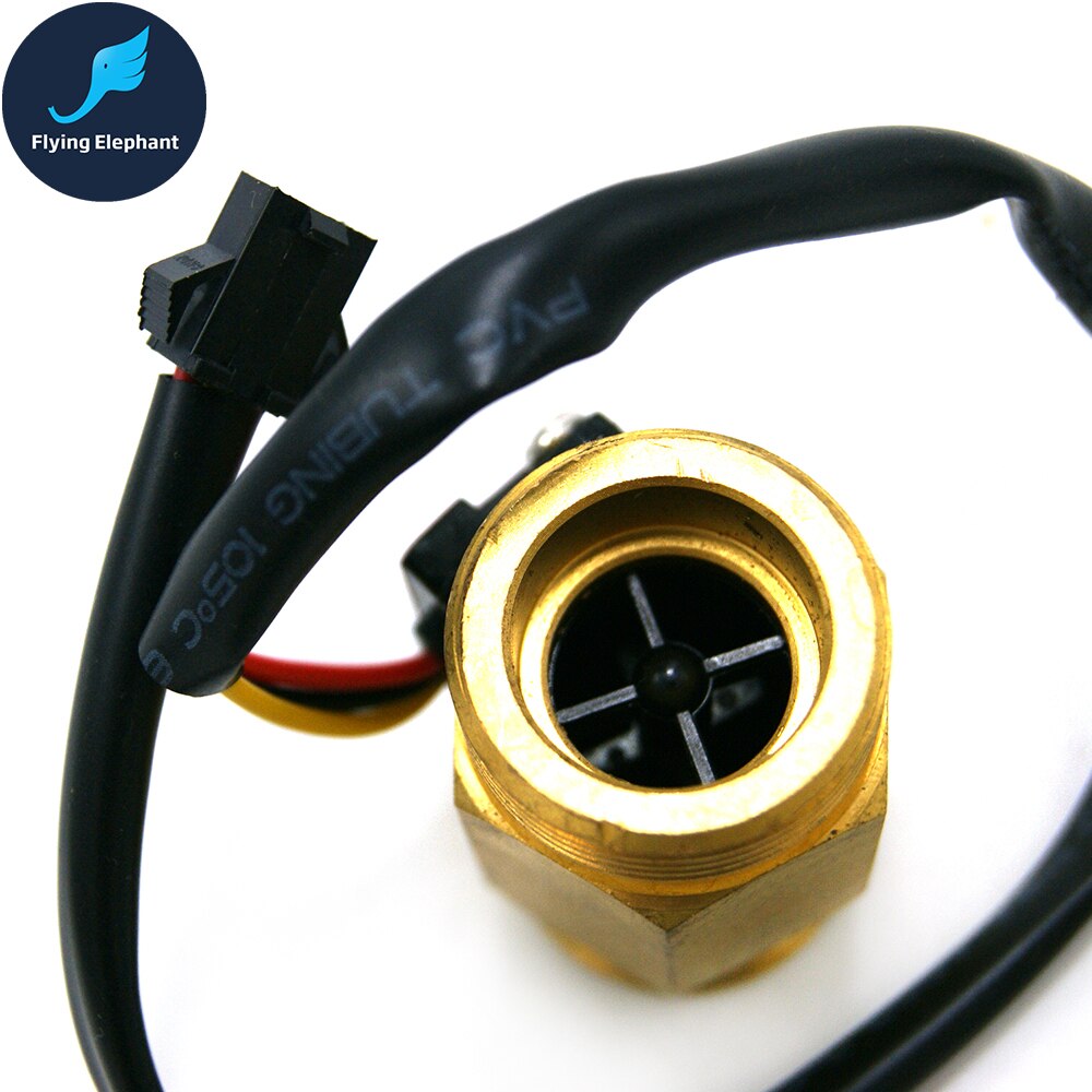 1.75MPa boiler Hal flow sensor, pulse flow meter G3/4 &#39;&#39;Schroefdraad