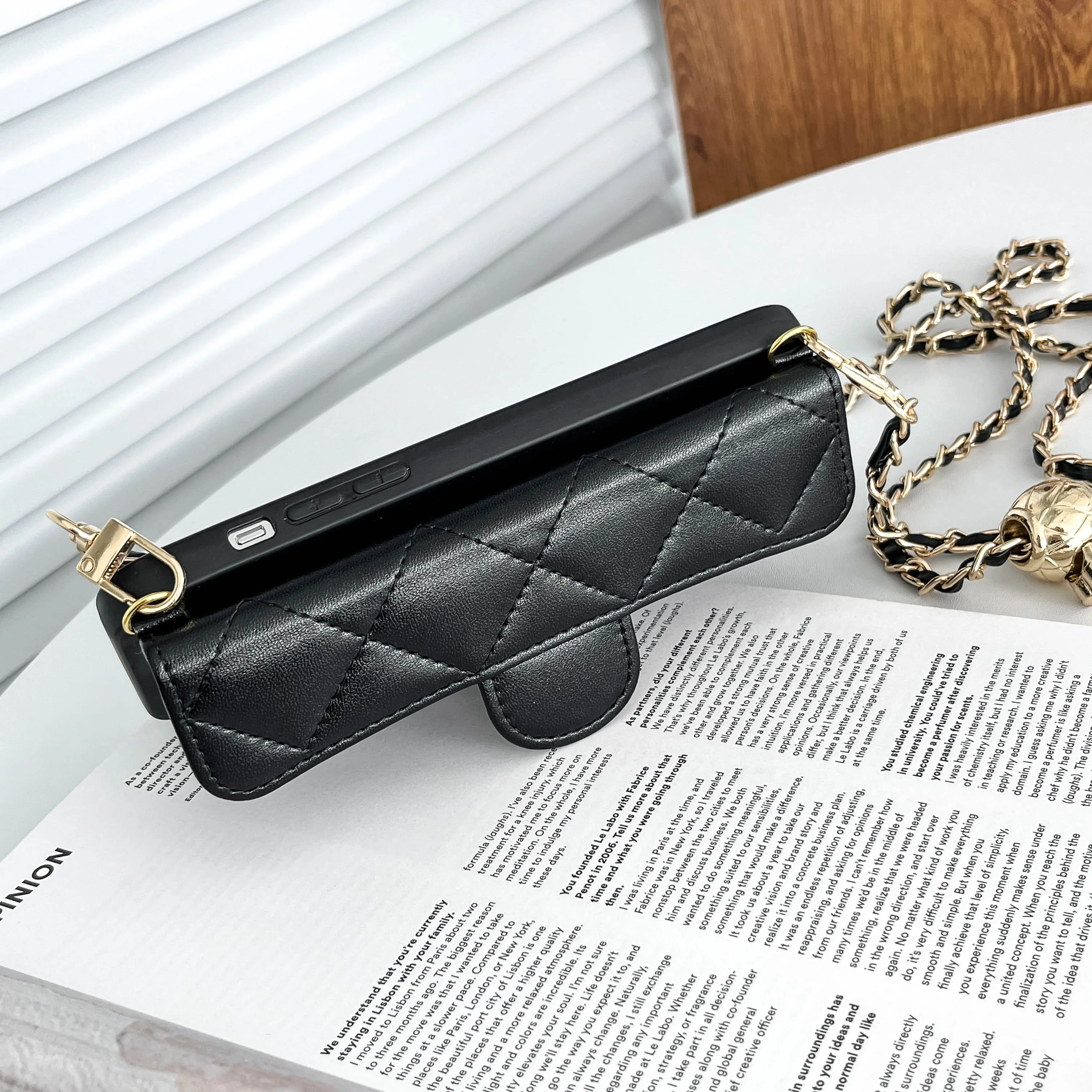 Umhängetasche, verstellbare Lanyard-Handyhülle für iPhone 15, 14, 13, 12, 11, 16, Pro Max, Brieftasche, Kartensteckplatz, Halter, Lederhülle (kein Logo)