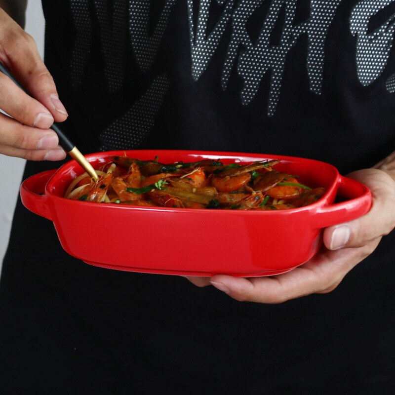 Western Household Vegetable Plate Tableware