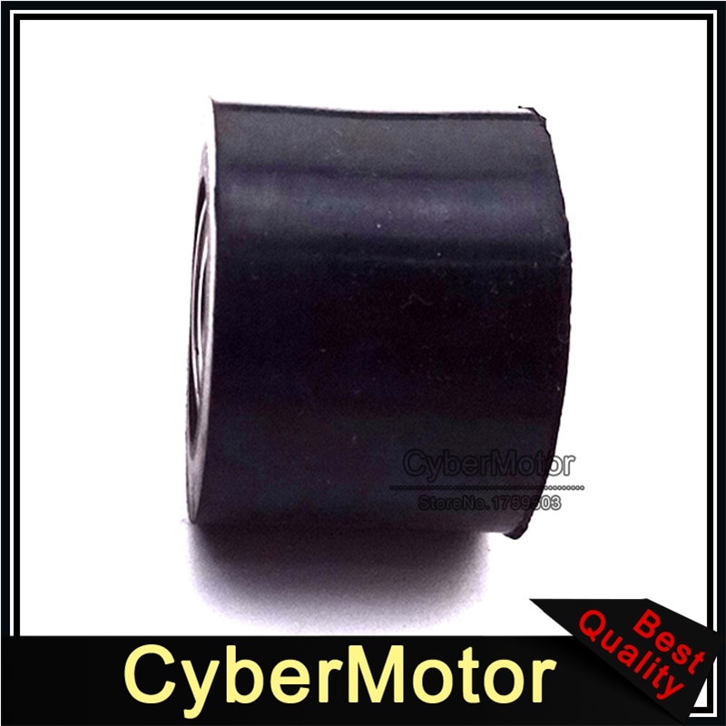 Motorcycle Rubber 10mm Black Chain Tensioner Pulley Roller Guide For Chinese Pit Trail Dirt Bike Motocross SSR Thumpstar YCF SDG