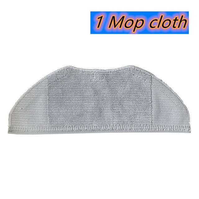 Rouleau principal Brosse latérale Filtre à air Hepa Serpillière de rechange pour Xiaomi Mi Robot Aspirateur G1 Smart Household Cleanner: 1 Mop Cloth