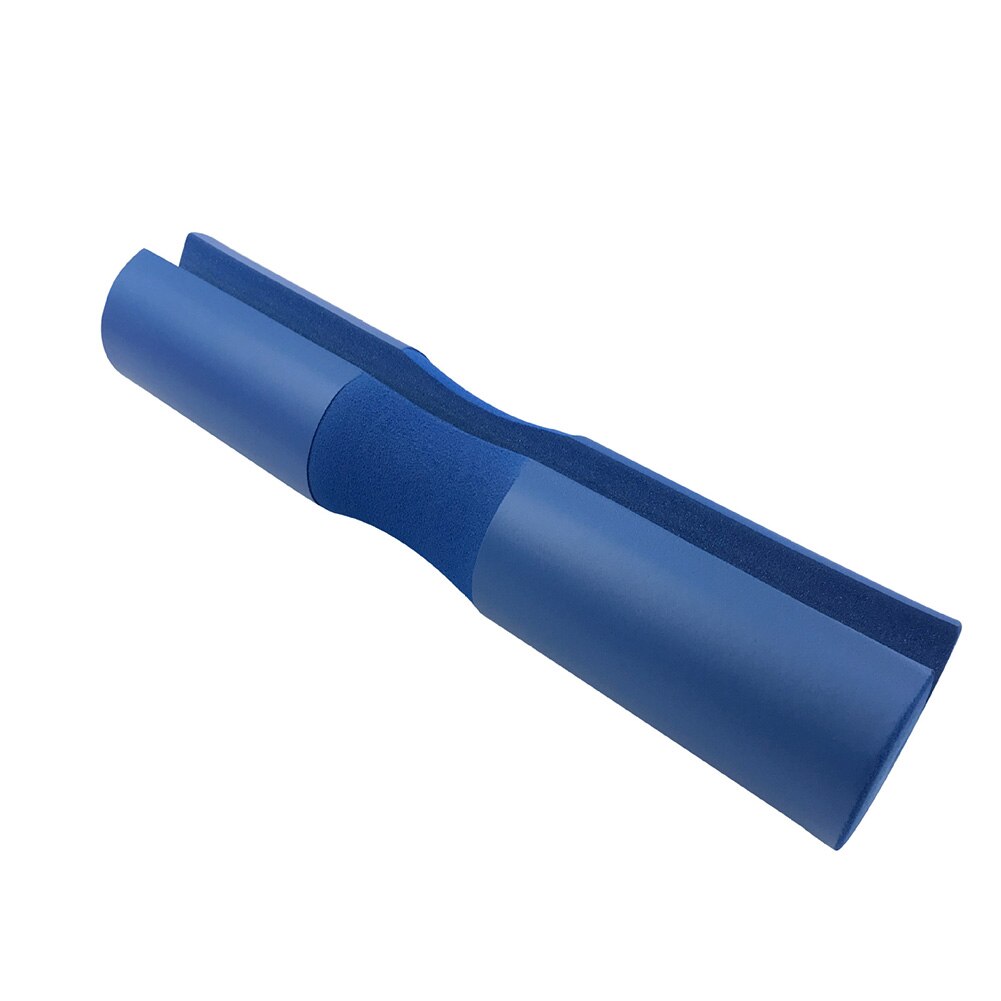 Fitness Accessory Foam Cover Shoulder Protective Cushioned Comfortable Barbell Pad Squats Flat Support Lunges Hip Thrusts: Blue