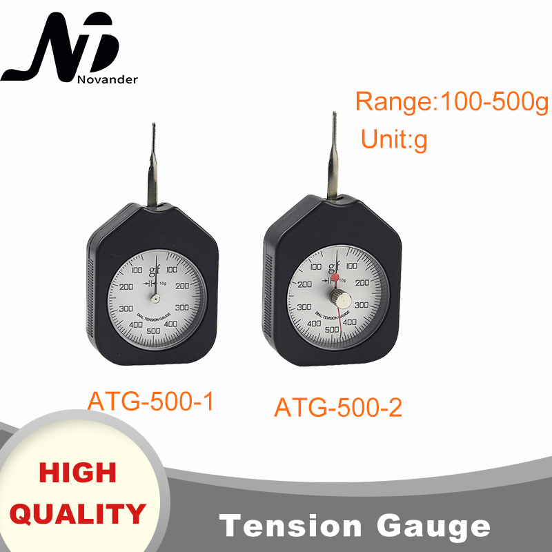 Tensiomètre analogique 500g, jauge de Tension,