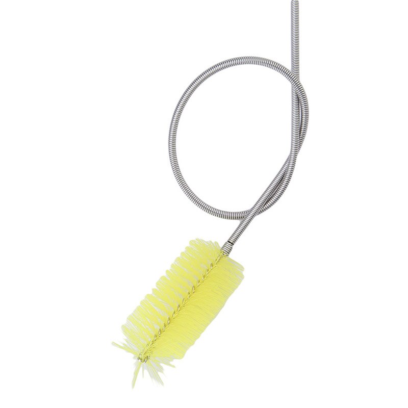 166cm Stainless Steel Flexible Bendable Spring Double Head Long Tube Cleaning Brush Cleaner Tool Household Brushes EJ876937