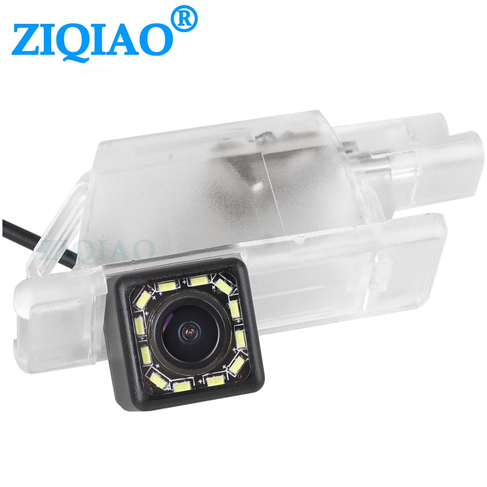 ZIQIAO-cámara de visión trasera para coche, accesorios de aparcamiento para Peugeot 508, sedán, SW, RXH, 301, 208, 308, 408, , 3008, HS096