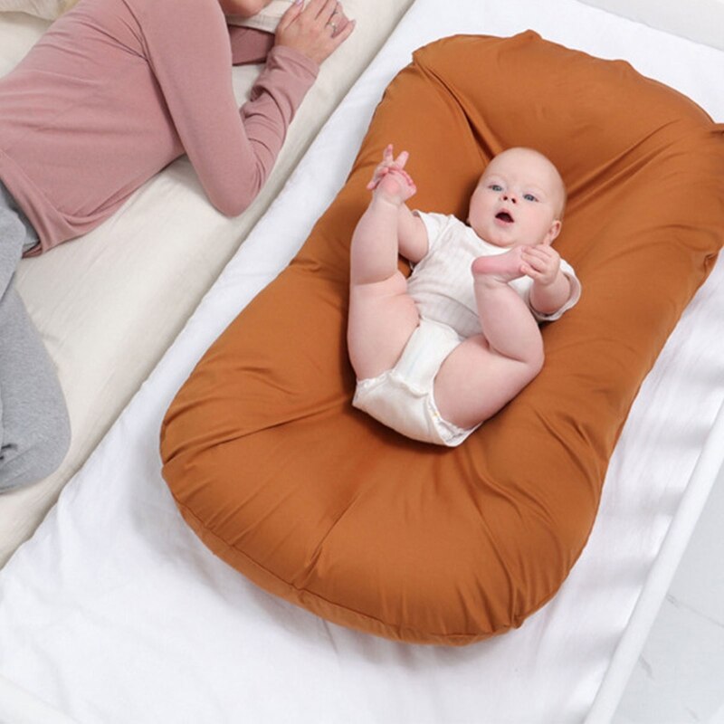 Baby Lounger Nest Bed Draagbare Wieg Reizen Bed Baby Peuter Katoen Cradle Voor Pasgeboren Wieg Sleeper