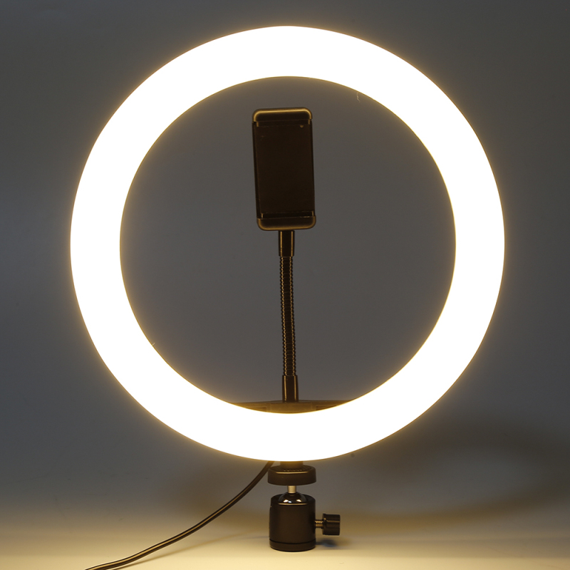 8/10/12 Cm Selfie Ring Light Dimmable LED Ring Lamp Photo Video Lamp Camera Phone Light Ringlight For Teach Live Fill Light