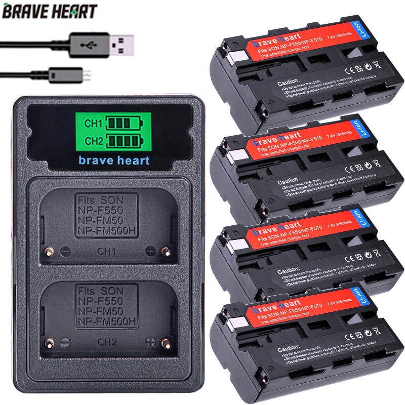 Bateria NP-F570 NP-F550 NP-F330 NP F550 NP F330 F570 F750 batería para sony CCD-SC55 CCD-TRV81 DCR-TRV210 MVC-FD81 Hi-8