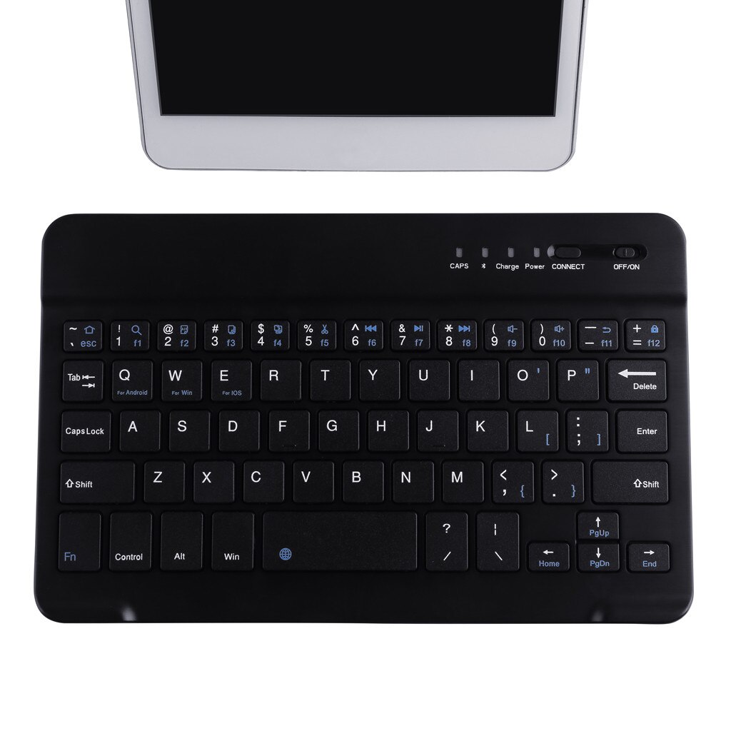 Bluetooth Ultra-slim Keyboard Portable Mini 7Inch Wireless Bluetooth Keyboard For Laptop Tablet Smartphone For IPad