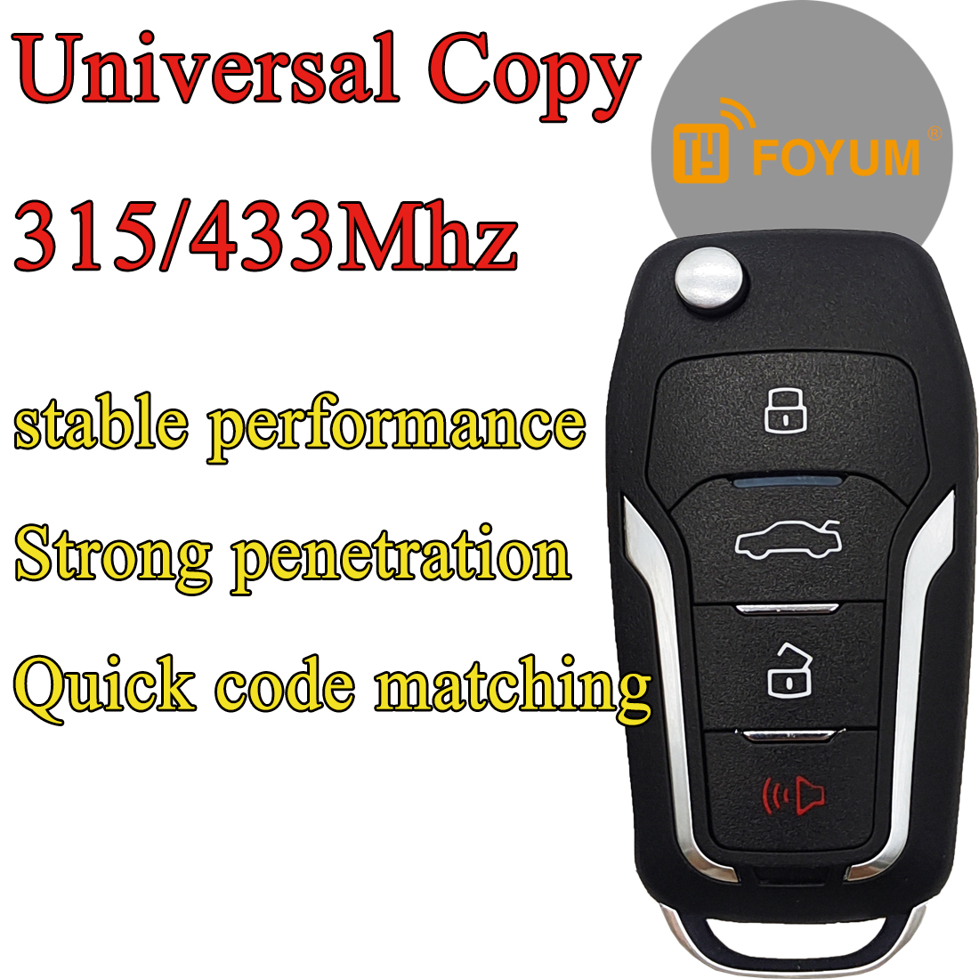 Kopier code 315/433mhz Garagentor RF Universal fernbedienung Türöffner Klonen Swing Gate Fernbedienung Schlüssel anhänger