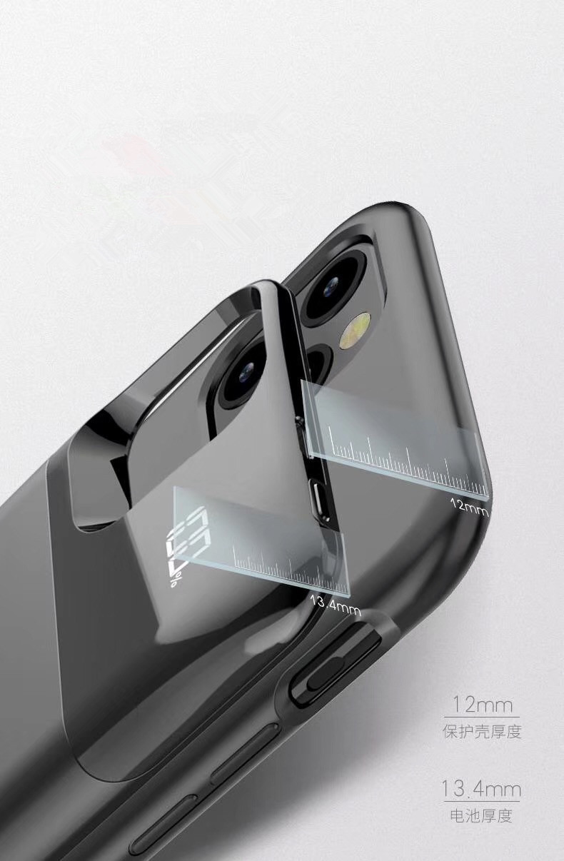Magnetic Battery Case Power Bank 5500mAh Wireless Charging For iphone 11 pro max xr xs max xs External Battery Charger Cover