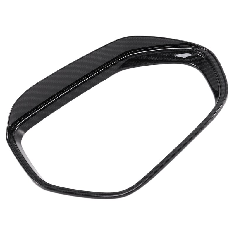 Newcarbon Fiber Side Achteruitkijkspiegel Regen Wenkbrauw Cover Trim Voor Toyota Corolla