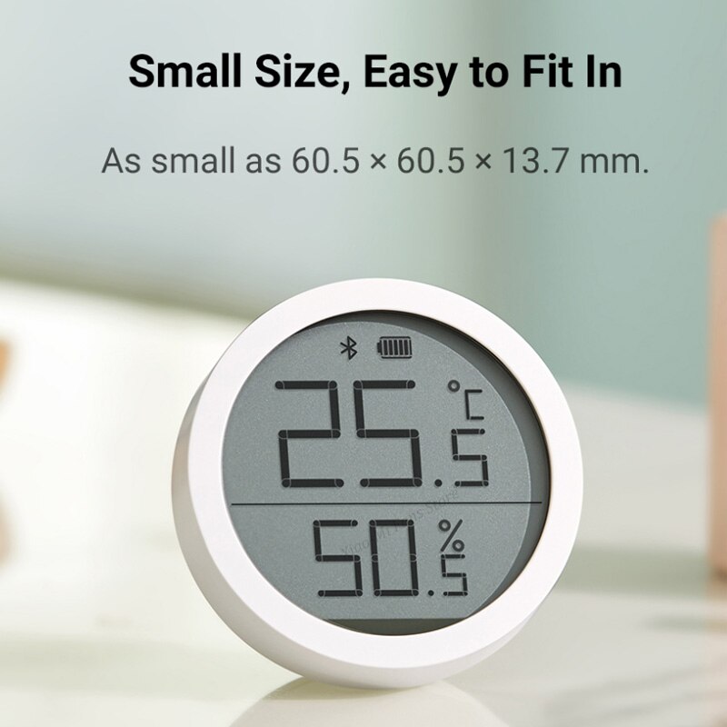 Xiaomi cleargrass qingping bluetooth-termometer hygrometer temperaturfuktighetssensor för apple siri homekit / mi mijia app hem