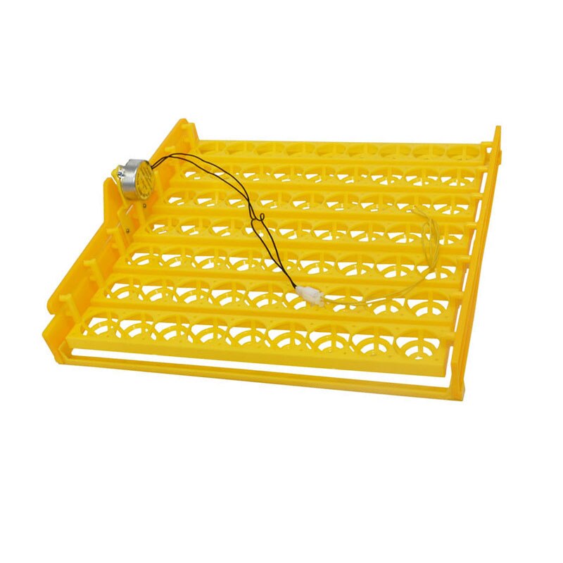 Bandeja giratoria para 63 incubadora de huevos, pollos, patos y otras aves de corral, convierte automáticamente los huevos, equipo de incubación de aves de corral, 1 juego