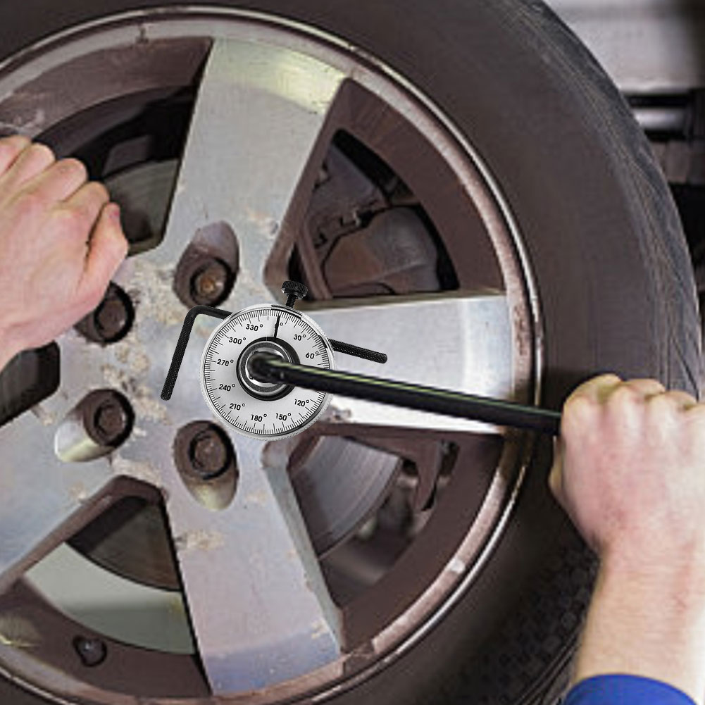 Llave dinamométrica, medidor de torsión, Dial, mango largo, medidor de llave dinamométrica para ajuste Angular de precisión, herramienta de medición de ángulo ajustable