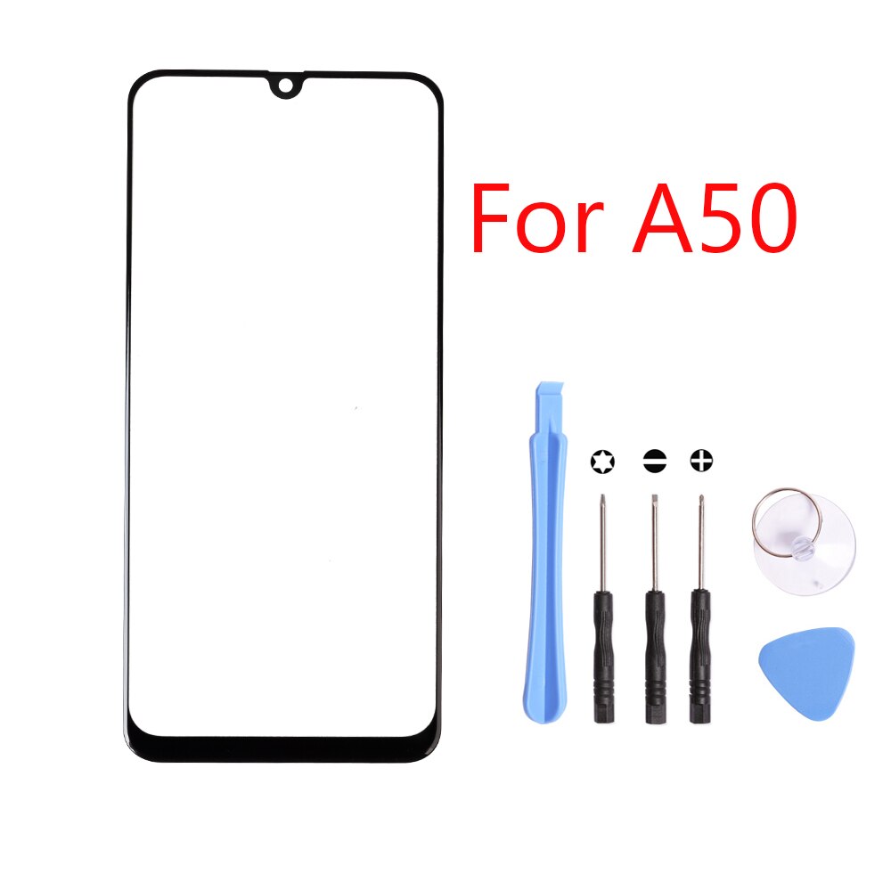 Telefoon Touch Screen Voor Samsung Galaxy A10 A10S A20 A30 A40 A50 A60 A70 Touch Screen Voor Glas Panel Touchscreen lcd Outer Dis: A50 with tool
