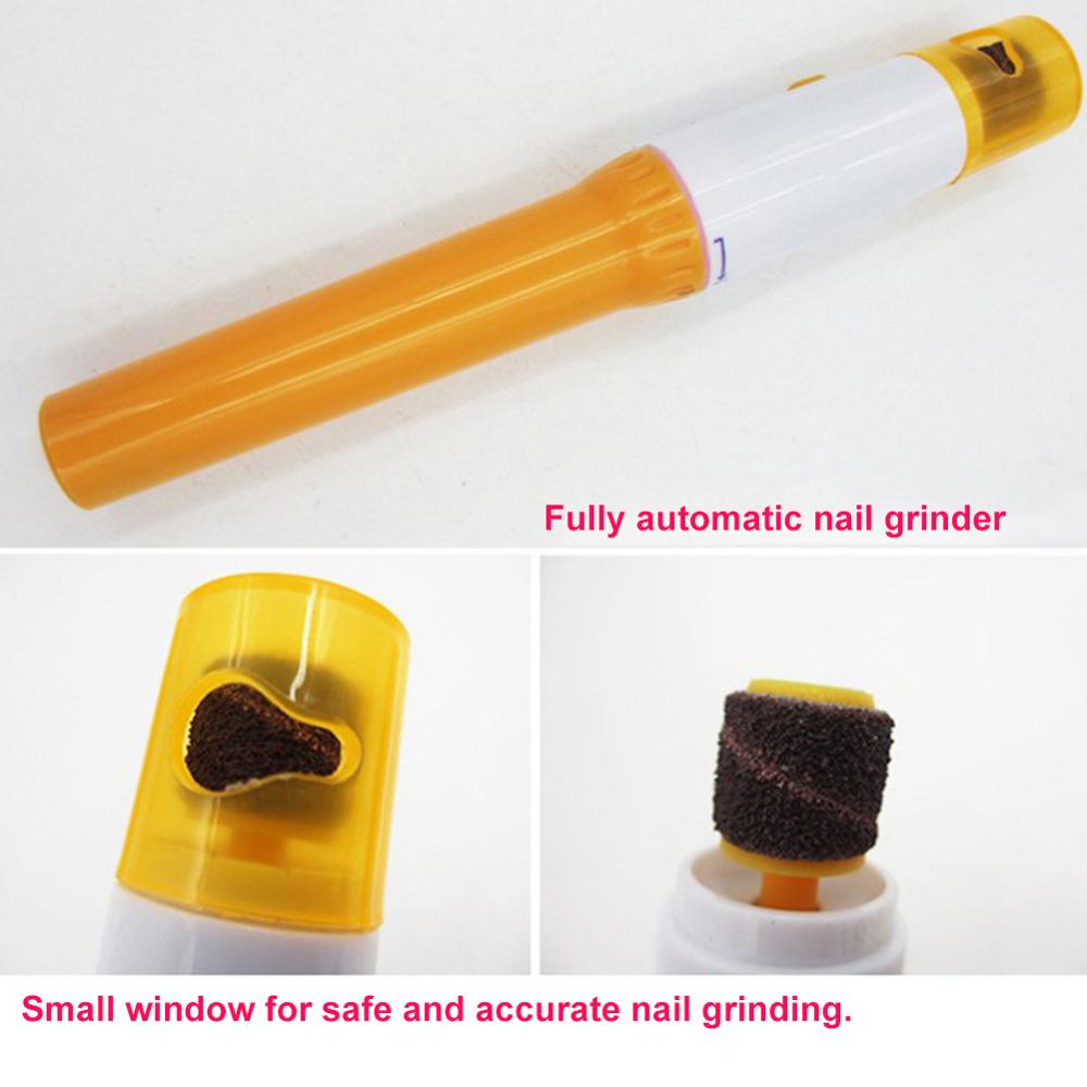 Portable Durable Electric Painless Dog Nail Clippers and Trimmer Paw Pet Nail Grinder Clipper File Kit Cats Dog Grooming Tool