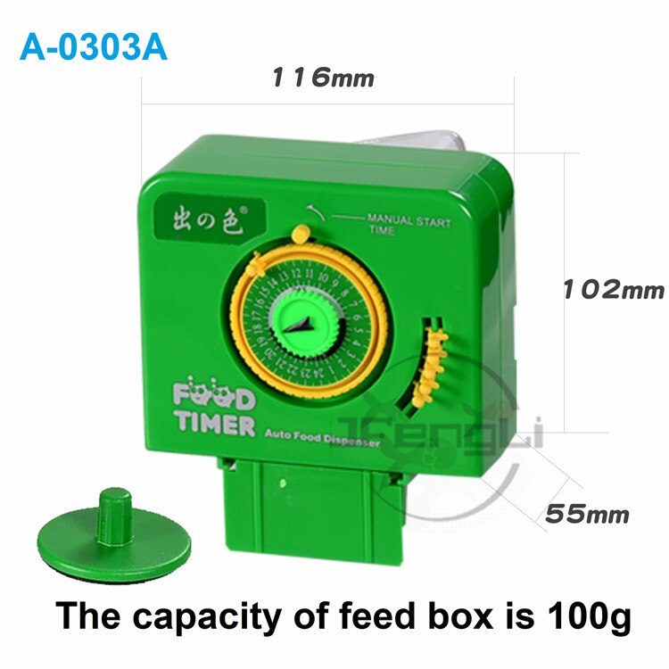Automatisk matautomat matare t -8800 9900 timer matare akvarium timing stor kapacitet fiskmatare tank akvarium batteri: A 0303 no batterier