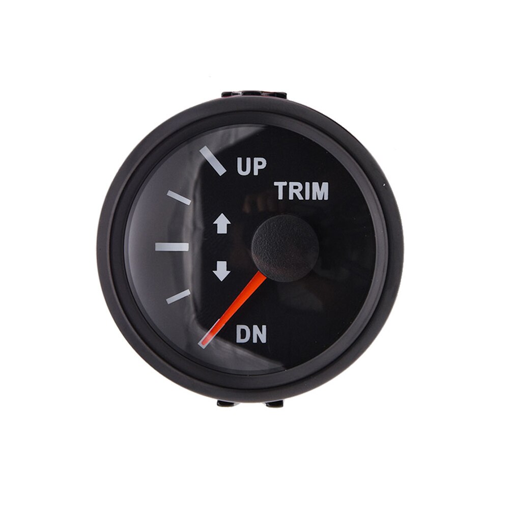 52mm up dn trim mätare 0-190 ohm båt trim mätare marin trim tilt indikator för inombords utombordsmotor bil motorcykel trim mätare