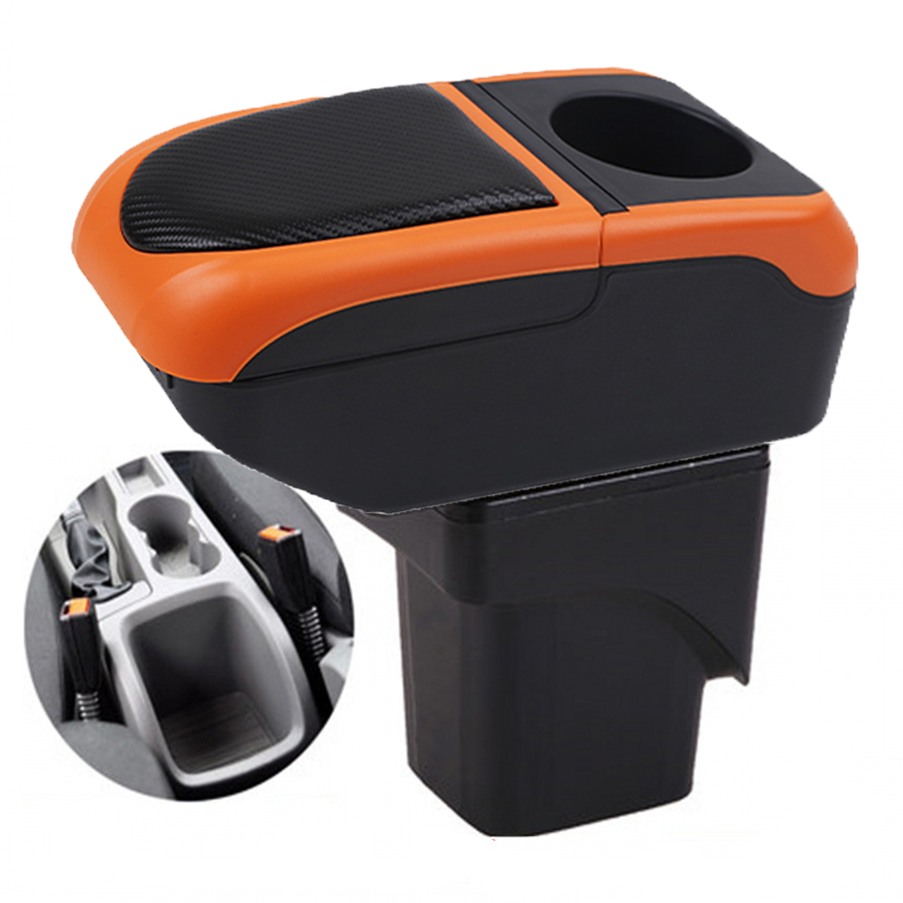 Boîte d'accoudoir pour Ford Focus 2 Mk2, bras, coude, console d'assistance centrale, étui de rangement avec porte-gobelet, port USB
