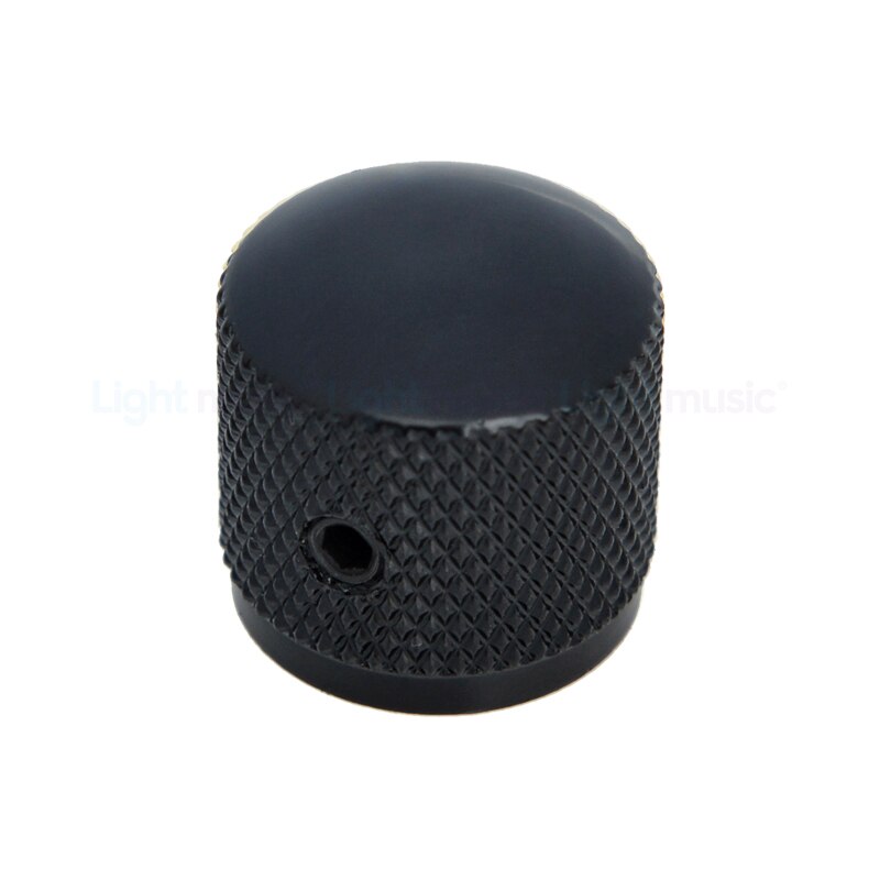 Manopola del volume del tono della chitarra professionale in metallo Potenziometro Cappello Cappello Parti di chitarra di grandi dimensioni Manopola di spinta con foro Accessori Guitarra