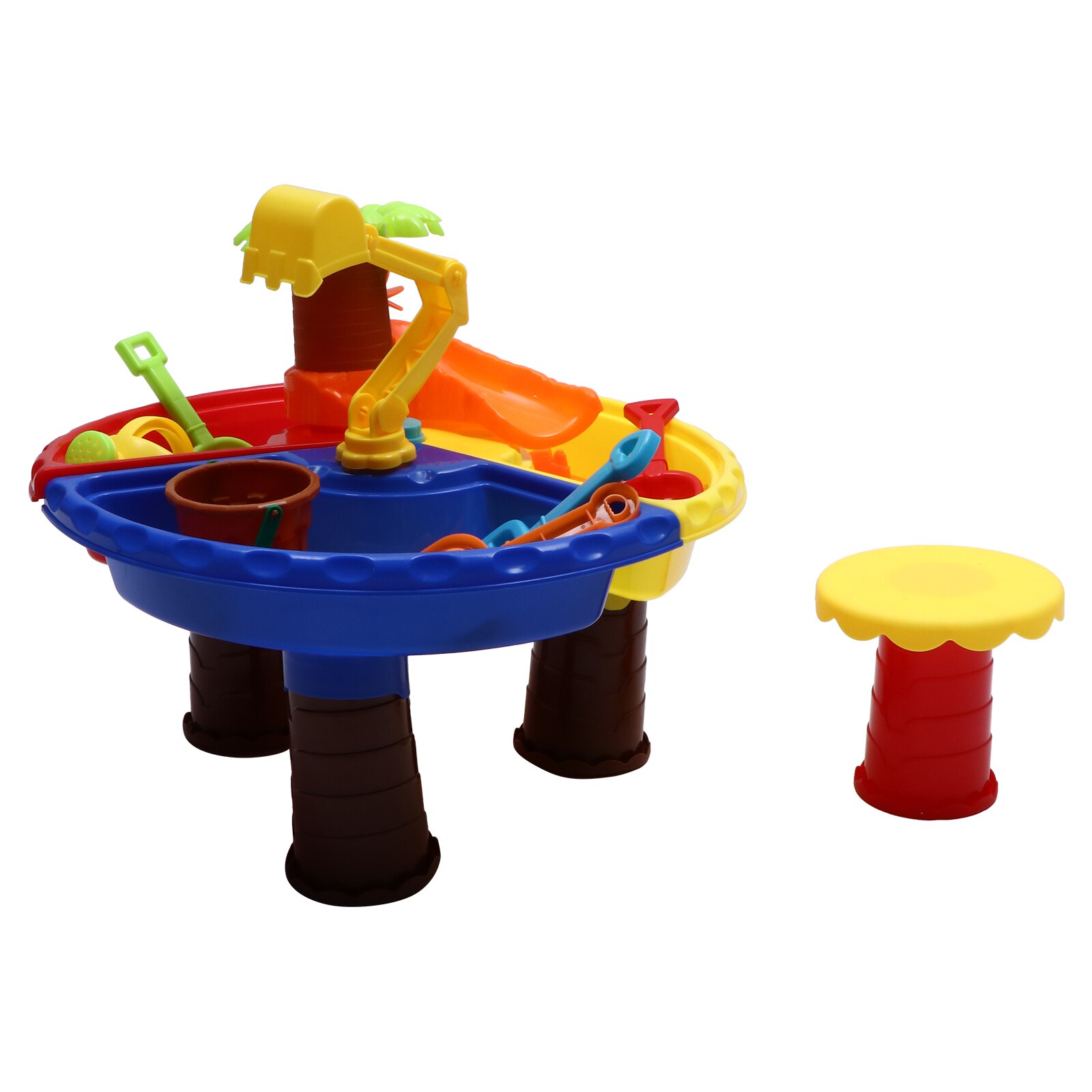 1 Set Children Beach Table Toys Assembling Sand Table Funny Sand Playing