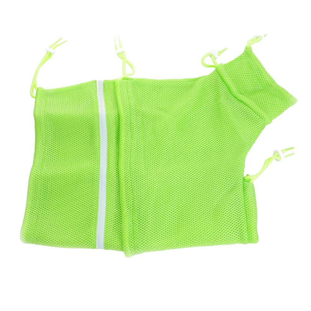 Sac de bain multifonction en Polyester | Épais, détachable anti-rayures, sacs de lavage pour toilettage des chats d'animaux: green