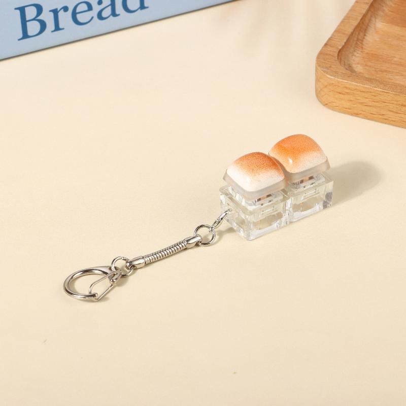 1/4/5/9 toetsen mechanisch toetsenbord as tester knop toetskap sleutelhanger toetsenbord sleutelhanger speelgoed vinger toetsenbordkapjes speelgoed: Blauw