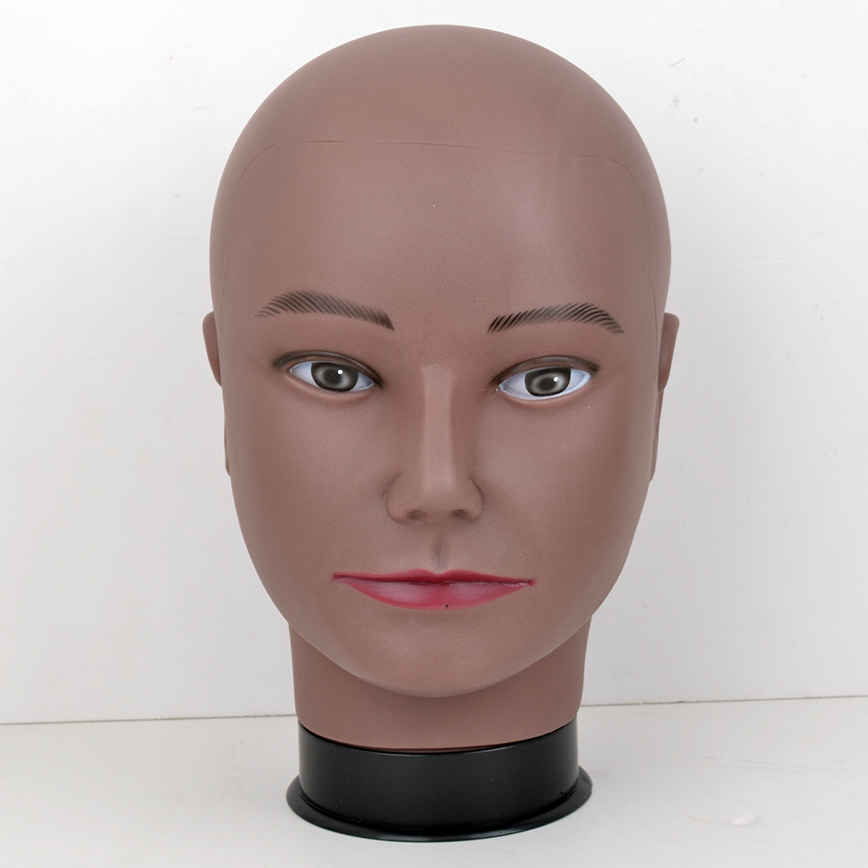 Mannequin Head With T-pin Wig Cap Tripod For Women Making Wig Hat Glasses Mask Display Cosmetology Manikin Head Makeup Practice