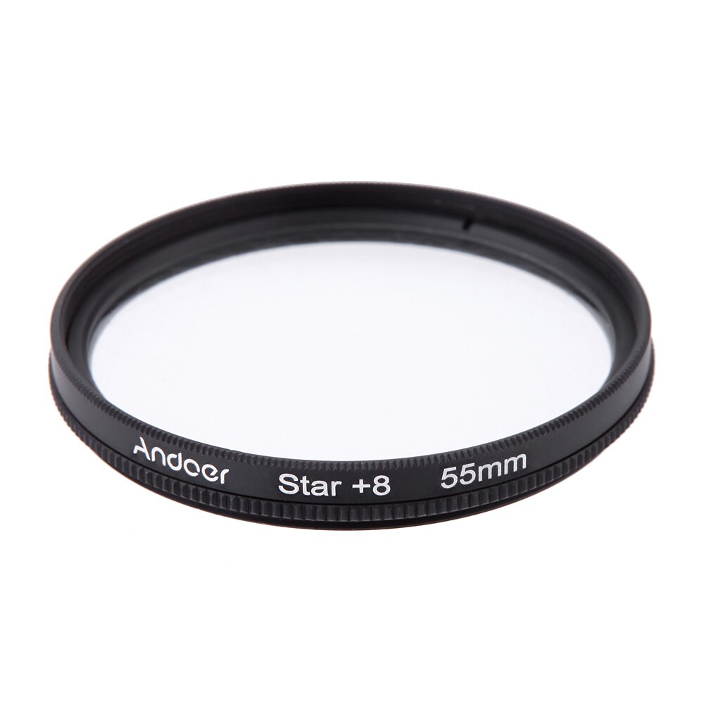 Andoer 55mm-77mm UV + CPL + Close-Up 4 + Ster 8-Point Filter Circulaire polarisator Filter Macro voor Nikon Canon Pentax Sony DSLR Camera